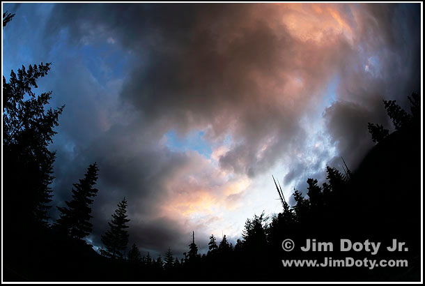 Fading Light. Photo copyright Jim Doty Jr.