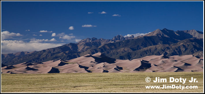 Great Sand Dunes. Photo copyright Jim doty Jr.