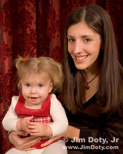 Mother Daughter Portrait. Photo copyright Jim Doty Jr.