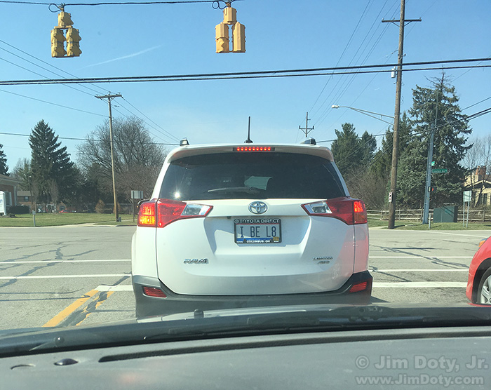 West Main St and Cleveland Ave, Westerville, Ohio. March 9, 2017.